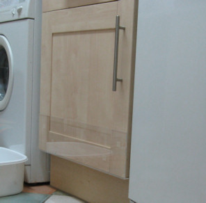 Protecting cupboards from rabbits