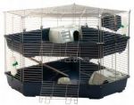 two tier rabbit cage