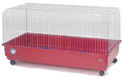 Fabola Zinc Small Animal Cage with Wheels